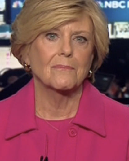 The Today Show 2025 Anne Thompson Pink Cropped Jacket