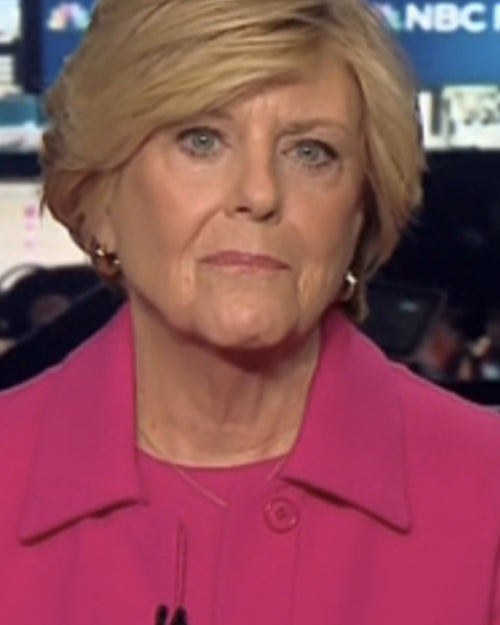 The Today Show 2025 Anne Thompson Pink Cropped Jacket