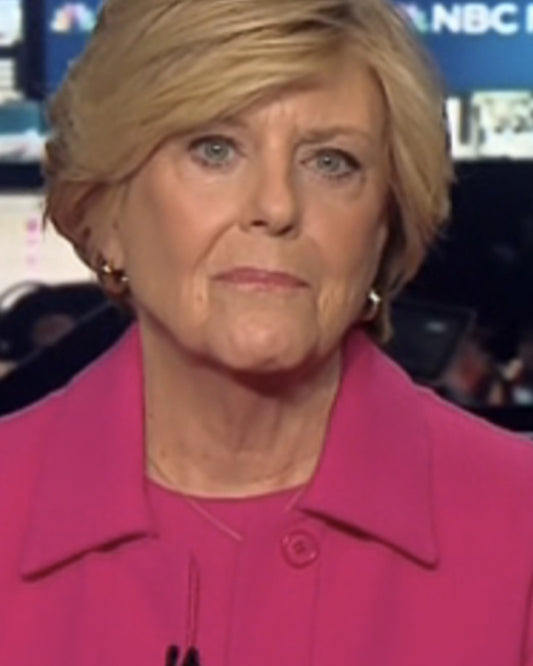 The Today Show 2025 Anne Thompson Pink Cropped Jacket