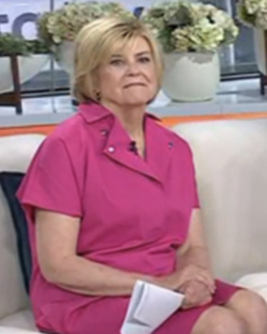 The Today Show 2025 Anne Thompson Pink Dress