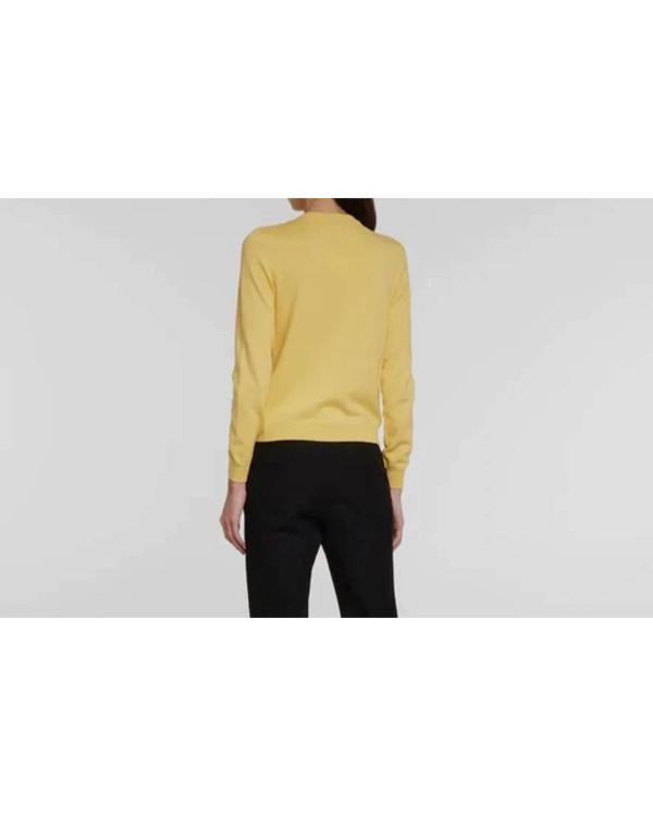 The Today Show 2025 Anne Thompson Yellow Floral Cardigan