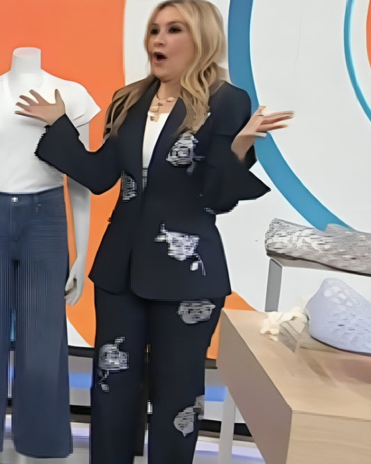 The Today Show 2025 Chassie Posts Floral Suit