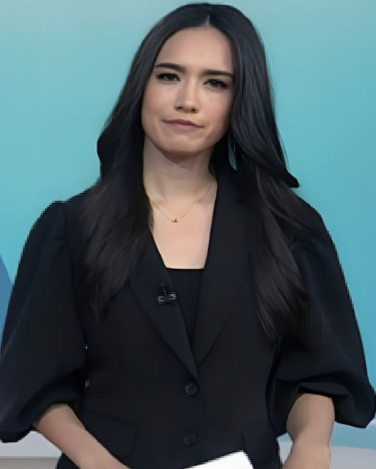 The Today Show 2025 Emilie Ikedas Puff Sleeve Blazer