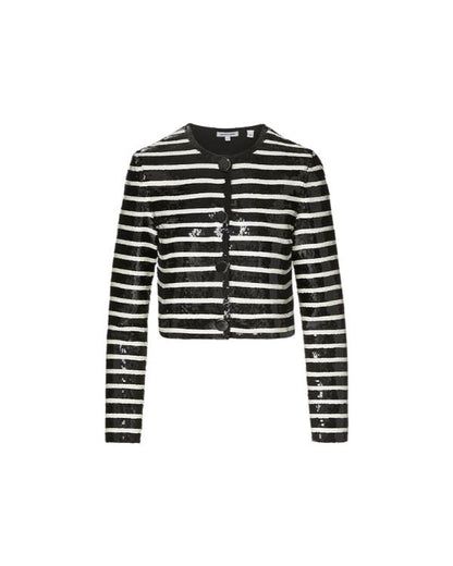 The Today Show 2025 Jenna Bush Hager Sequin Striped Jacket