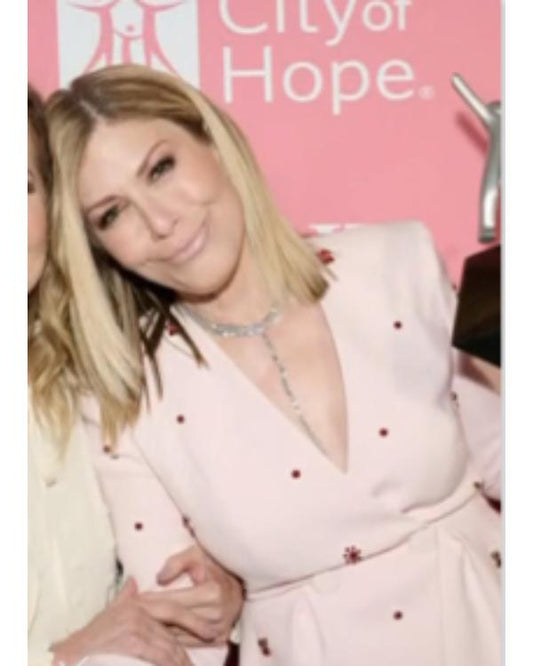 The Today Show 2025 Jill Martin Pink Embellished Jacket