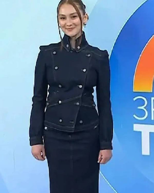 The Today Show 2025 Lola Tung Denim Jacket