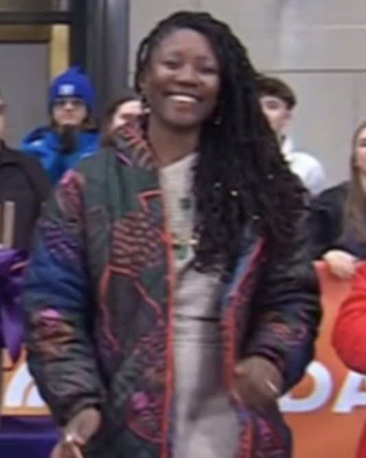 The Today Show 2025 Nicole DennisBenn Quilted Puffer Coat