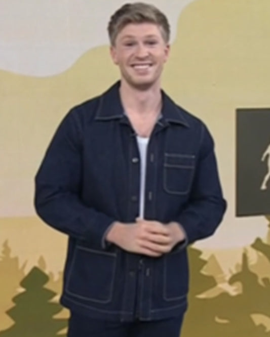 The Today Show 2025 Robert Irwin Denim Shirt Jacket