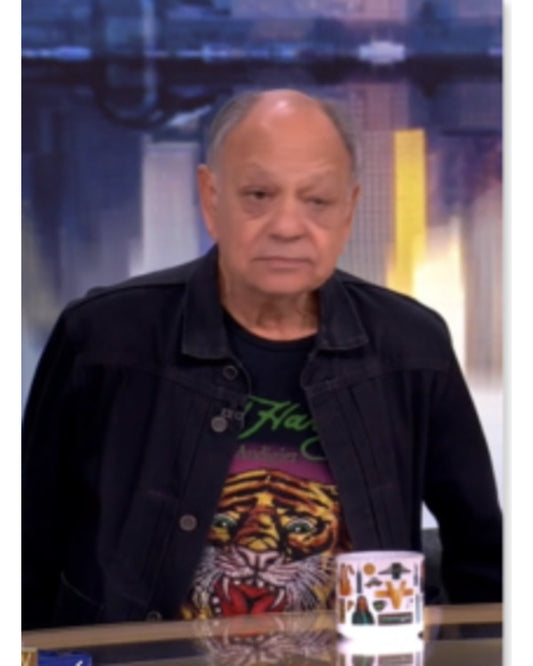 The View 2025 Cheech Marin Black Tiger Print TShirt