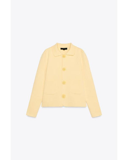 The View 2025 Gretta Monahan Yellow Knitted Jacket