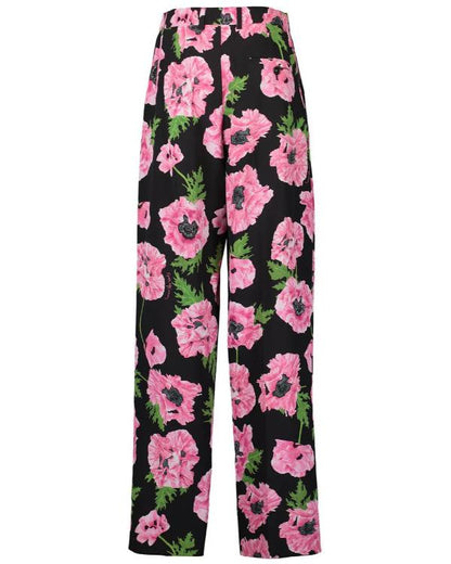 The View 2025 Sunny Hostin Black & Pink Floral Shirt