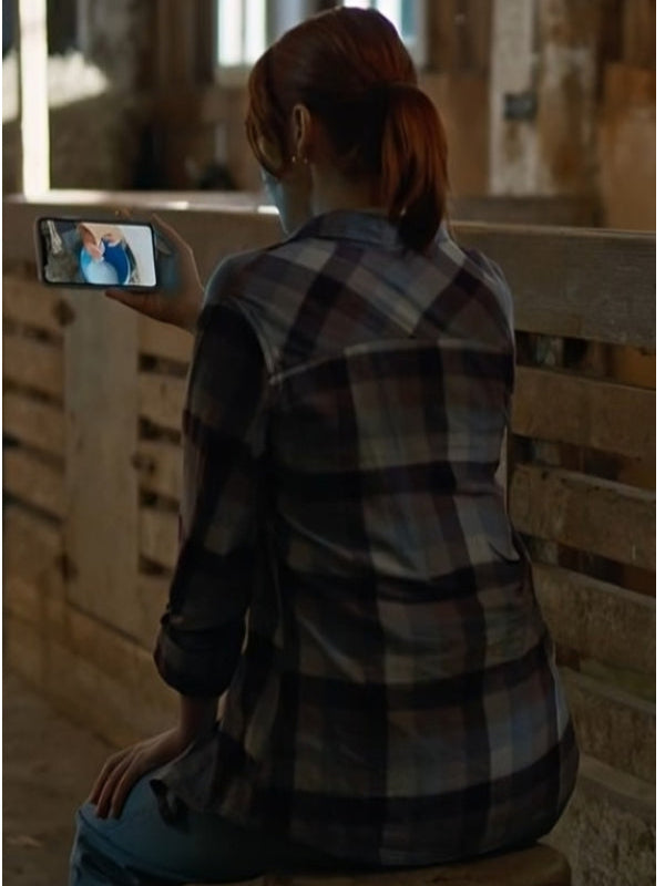 The Wish Swap 2025 Emily Tennant Checkered Shirt