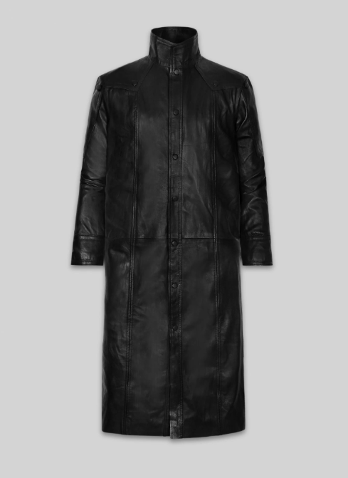 The Avengers Nick Fury Leather Trench Coat