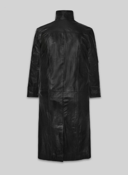 The Avengers Nick Fury Leather Trench Coat