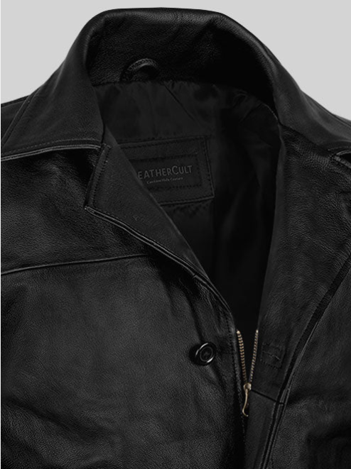Thick Goat Black Jason Statham The Fate Of The Furious Coat