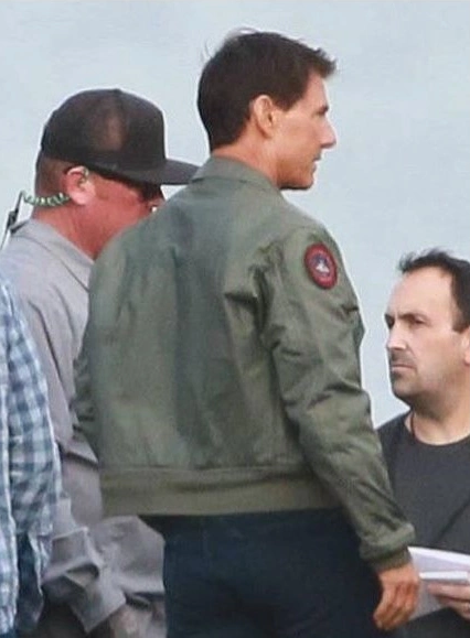 Tom Cruise Top Gun 2 Maverick Bomber Jacket - RECREATED EDITION