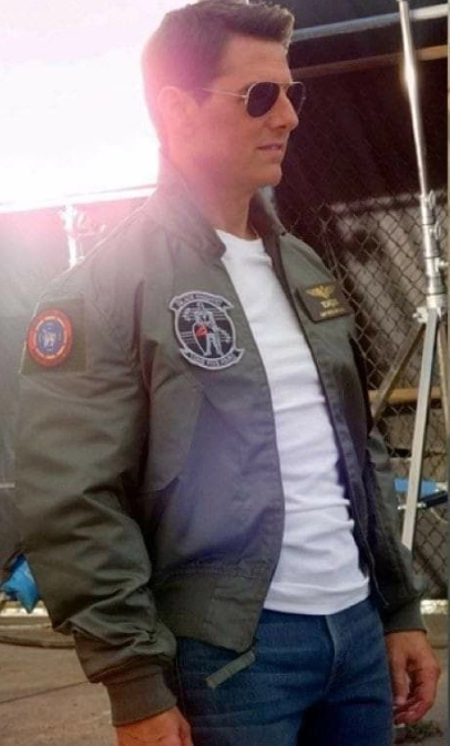 Tom Cruise Top Gun 2 Maverick Bomber Jacket - RECREATED EDITION