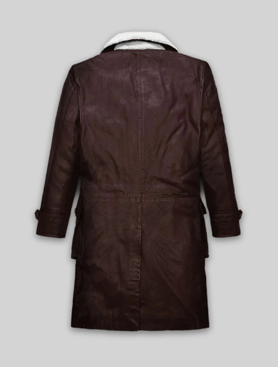 Tom Hardy The Dark Knight Rises Leather Trench Coat