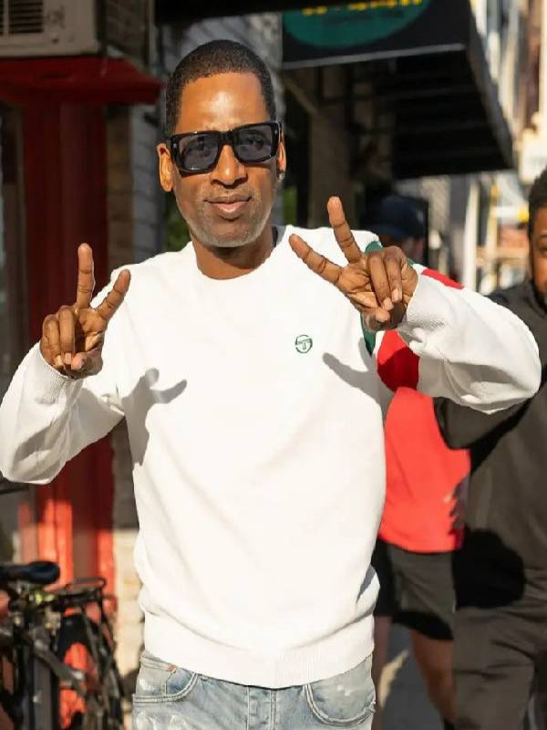 Tony Rock Philadelphia 2025 White Sweatshirt