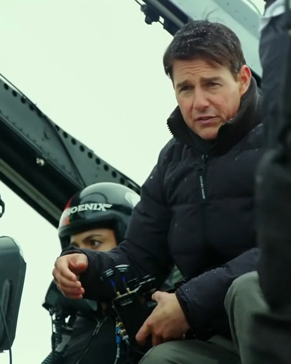 Top Gun 2 Maverick Black Puffer Jacket