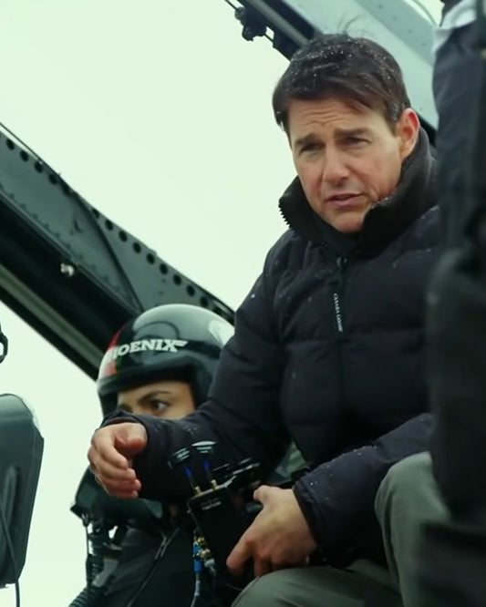Top Gun 2 Maverick Black Puffer Jacket