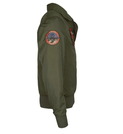 Top Gun Bomber Aviator Jacket - RECREATED EDITION