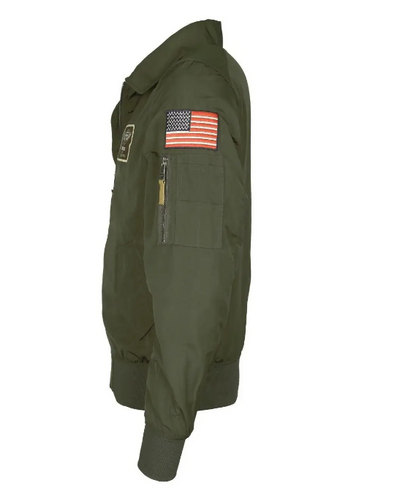 Top Gun Bomber Aviator Jacket - RECREATED EDITION