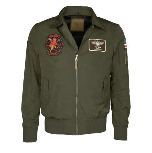 Top Gun Bomber Aviator Jacket - RECREATED EDITION