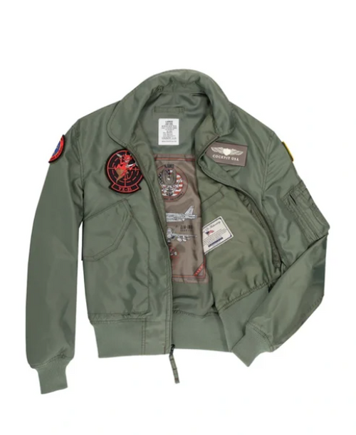 Top Gun Maverick CWU Bomber Cotton Flight Jacket - RECREATED EDITION