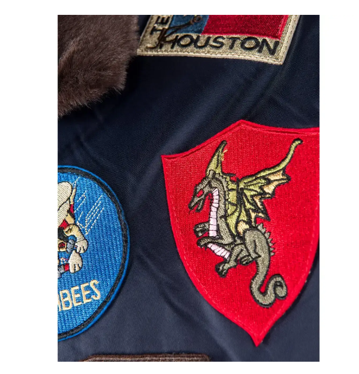 Top Gun Bomber Shearling Machine Jacket - RECREATED EDITION