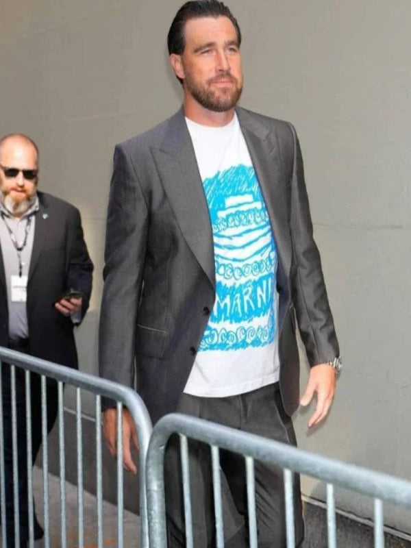 Travis Kelce Amazon 2025 Upfront Blazer