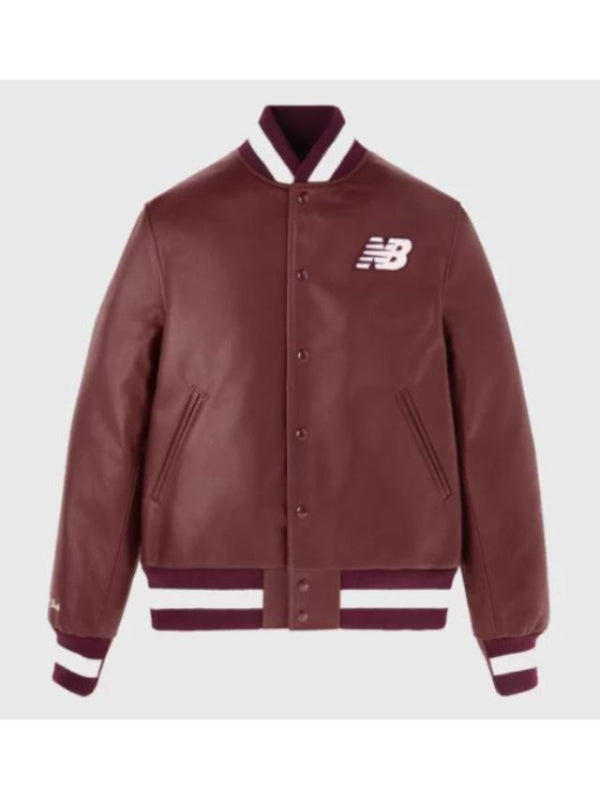 US Open 2025 Coco Gauff New Balance Leather Jacket