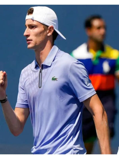 Ugo Humbert US Open 2025 Lavender Shirt