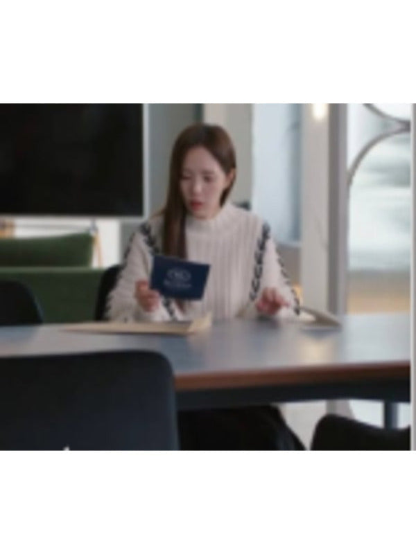 When The Phone Rings 2025 Chae Soo-Bin Oversized Sweater