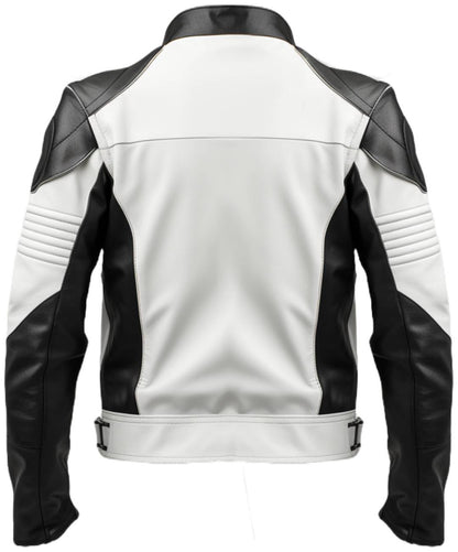 White Leather Jacket - Faux Leather Jacket