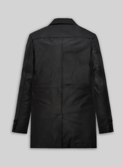 Will Smith I Robot Leather Long Coat