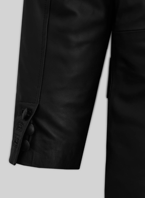 Will Smith I Robot Leather Long Coat