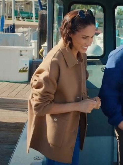 With Love, Meghan 2025 Meghan Markle Beige Jacket