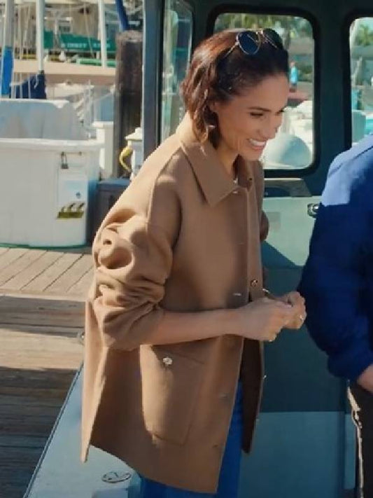 With Love, Meghan 2025 Meghan Markle Beige Jacket