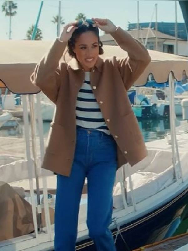 With Love, Meghan 2025 Meghan Markle Beige Jacket