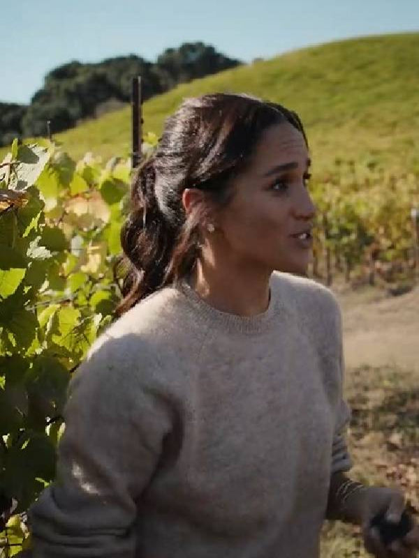 With Love, Meghan 2025 Meghan Markle Beige Sweater