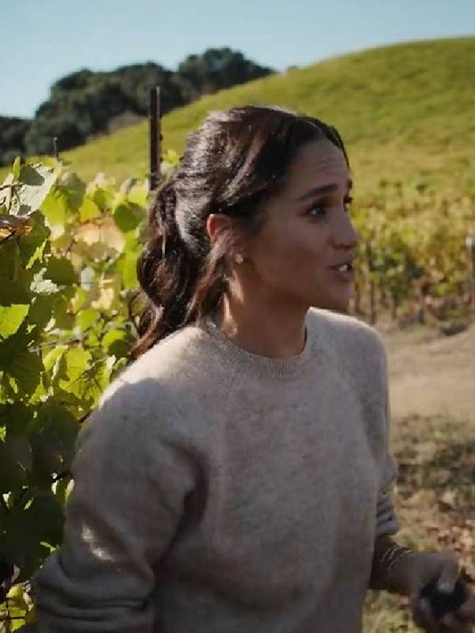 With Love, Meghan 2025 Meghan Markle Beige Sweater
