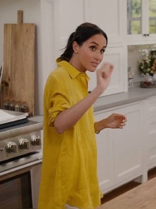 With Love, Meghan 2025 Meghan Markle Yellow Shirt