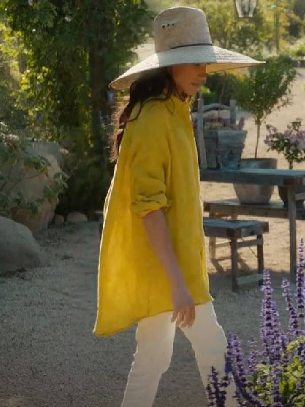 With Love, Meghan 2025 Meghan Markle Yellow Shirt