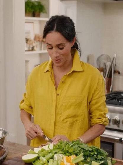 With Love, Meghan 2025 Meghan Markle Yellow Shirt