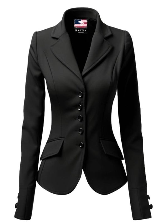 Women 5 Button Cotton Coat