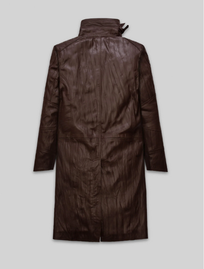 Wrinkled Brown Ryan Gosling Blade Runner Long Coat