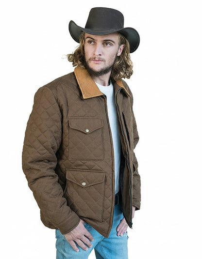 Yellowstone S04 John Dutton Quilted Jacket