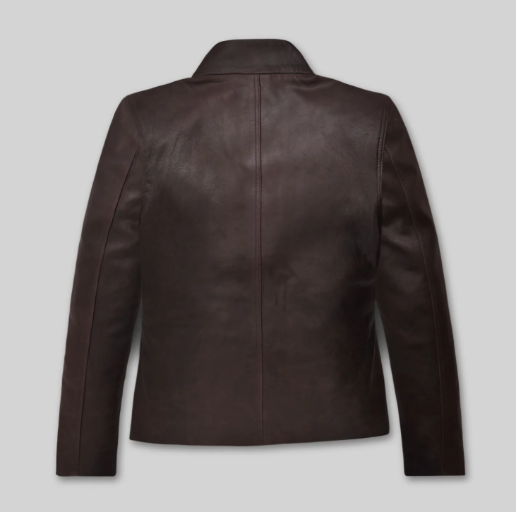 Yvonne Strahovski Leather Jacket