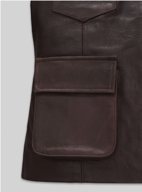 Yvonne Strahovski Leather Jacket